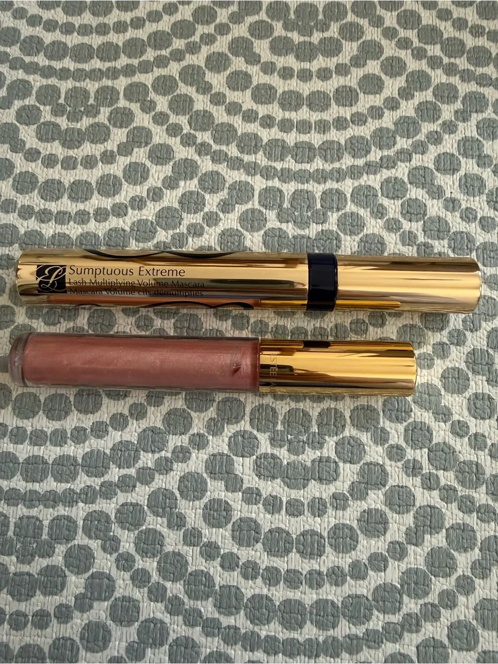 Estee Lauder Sumptuous Extreme Mascara and Shimmer Rose Lip Gloss